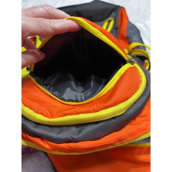 Senterlan Rucksack travel 40L yellow orange hiking backpack - Picture 4 of 8